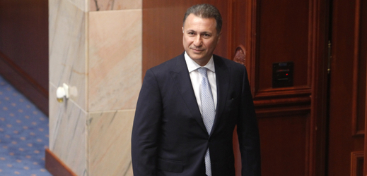Makedonský politik Nikola Gruevski, který momentálně pobývá v Maďarsku.