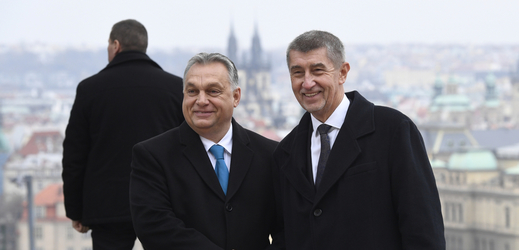 Viktor Orbán (vlevo) a Andrej Babiš. 