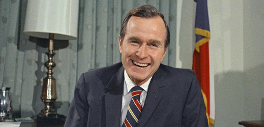George Bush, snímek z roku 1970.