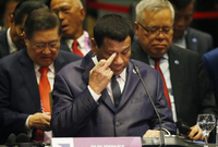 Prezident Rodrigo Duterte. 