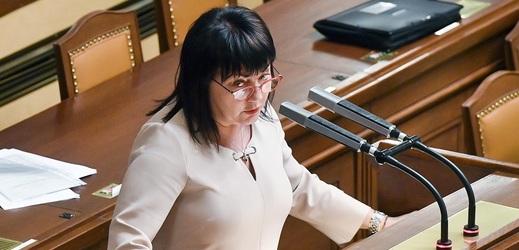 Ministryně financí Alena Schillerová (za ANO) navrhla schodek 40 miliard korun.