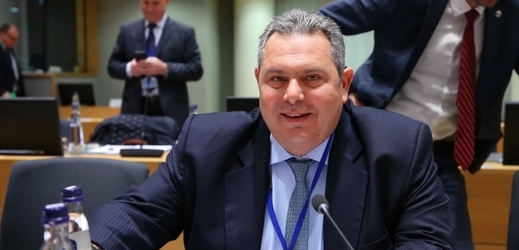 Řecký ministr obrany Panos Kammenos.