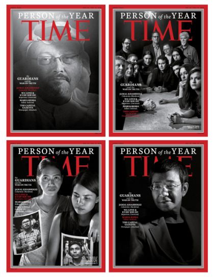 Osobností roku časopisu Time jsou novináři v čele s Chášukdžím.