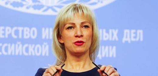Mluvčí ruského ministerstva zahraničí Marija Zacharovová.