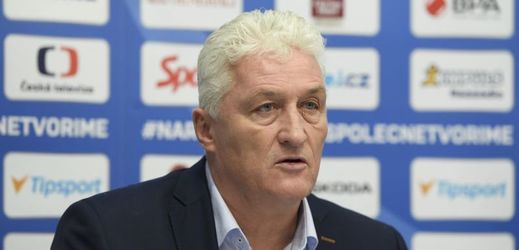 Trenér české hokejové reprezentace Miloš Říha.