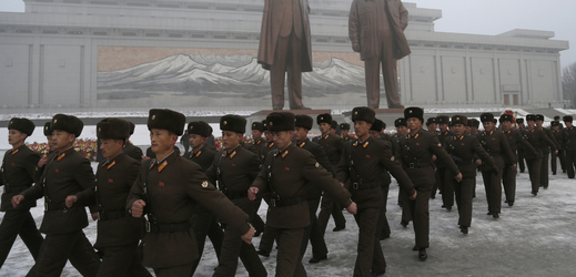 Severokorejští vojáci.
