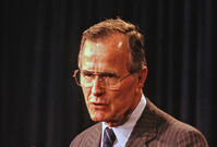 George Bush starší. 