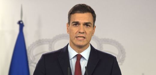 Španělský premiér Pedro Sánchez.