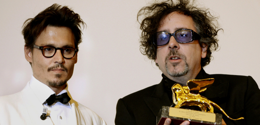 Johnny Depp (vlevo) a Tim Burton.