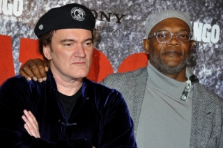 Quentin Tarantino (vlevo) a Samuel L. Jackson.