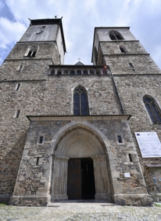 Kostel svatého Jakuba Většího.