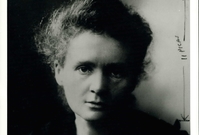 Marie Curieová. 