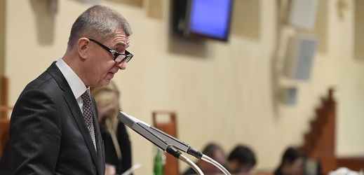 Předseda vlády Andrej Babiš.