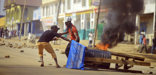 Protesty v Kongu.