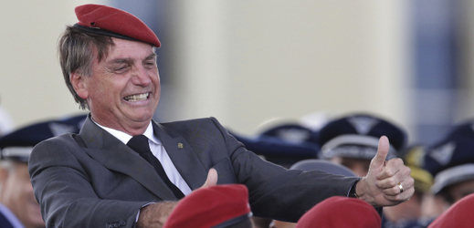 V Brazílii složil přísahu ultrapravicový prezident Bolsonaro.
