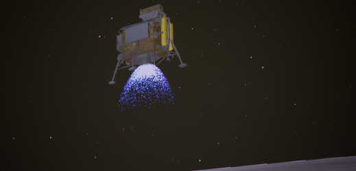 Čínská sonda Čchang-e 4 přistála na odvrácené straně Měsíce.