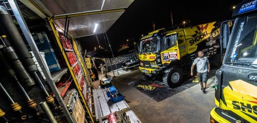 Také kamiony jsou stoprocentně připravené na Rallye Dakar 2019. 