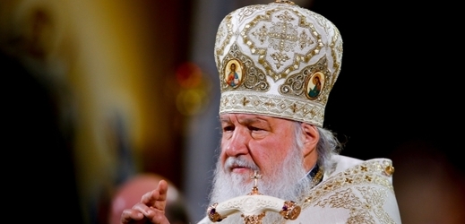 Patriarcha ruské pravoslavné církve Kirill.