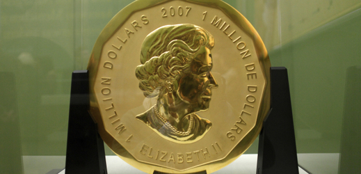 V Berlíně začne soud kvůli krádeži největší zlaté mince světa.