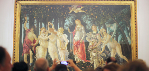 Muzea Uffizi loni navštívily poprvé více než čtyři miliony lidí.