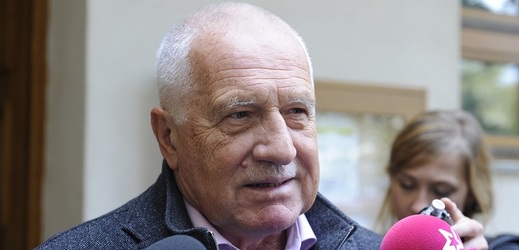 Bývalý prezident Václav Klaus. 