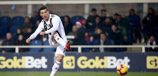 Fotbalista Juventusu Cristiano Ronaldo.