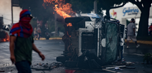 V Nikaragui od dubna trvají masové protivládní demonstrace.