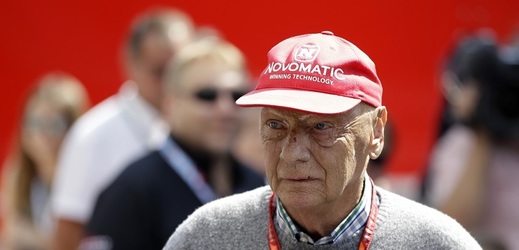 Trojnásobný mistr světa formule 1 Niki Lauda.
