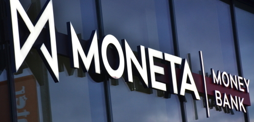 Logo banky Moneta Money Bank.