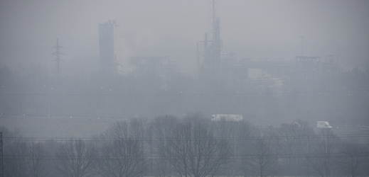 Ostrava, smog.