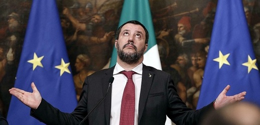 Ministr vnitra a vicepremiér Matteo Salvini.