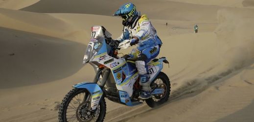 Milan Engel zajel na Dakaru sympatické patnácté místo. 