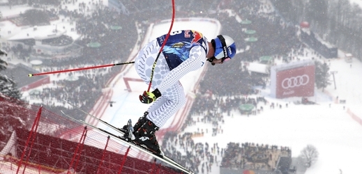 Italslký lyžař Paris vyhrál potřetí v kariéře sjezd v Kitzbühelu.