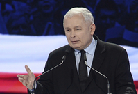 Předseda polské vládní strany Jaroslaw Kaczyński.