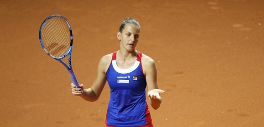 Karolína Plíšková bude českou jedničkou ve čtvrtfinále Fed Cupu. 