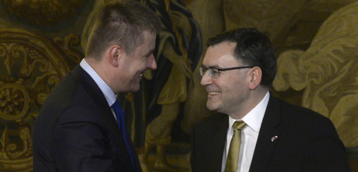 Tomáš Petříček a bavorský ministr pro evropské a spolkové záležitosti Florian Herrmann.