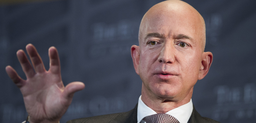 Zakladatel a šéf internetového obchodu Amazon Jeff Bezos.