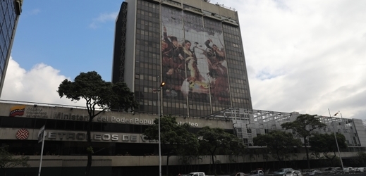 Ústředí společnosti Petroleos de Venezuela v Caracasu.