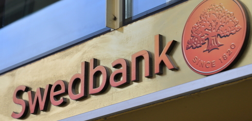Logo banky Swedbank.