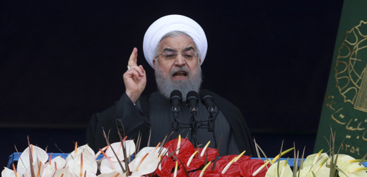 Prezident Íránu Hasan Rúhání.