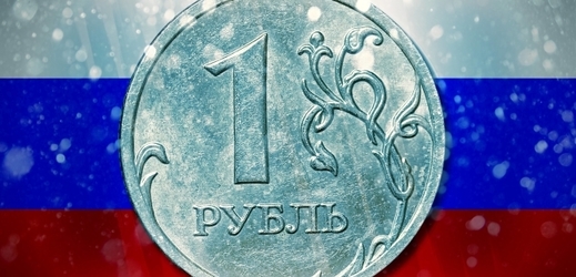 Ruský rubl.