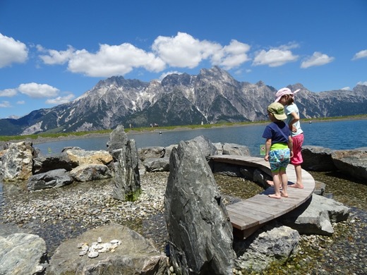Toulky s dětmi v báglu - Rakouské Alpy a okolí.