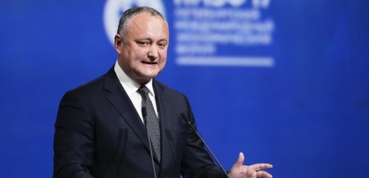 Moldavský prezident Igor Dodon.
