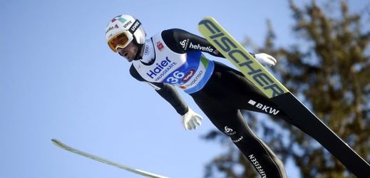 Švýcarský skokan na lyžích Kilian Peier.