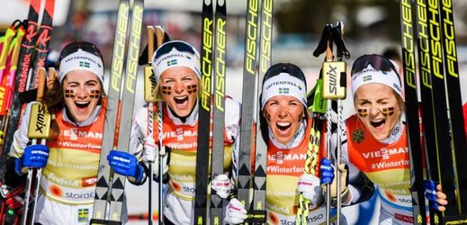 Švédské lyžařky se staly mistryněmi světa po dlouhých padesáti osmi letech.