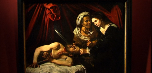 Caravaggio: Judita a Holofernes.