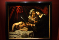 Caravaggio: Judita a Holofernes.