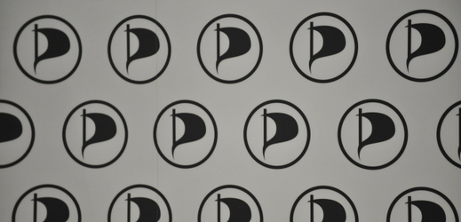 Logo Pirátské strany. 