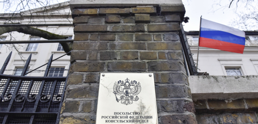Ruská ambasáda v Londýně. 