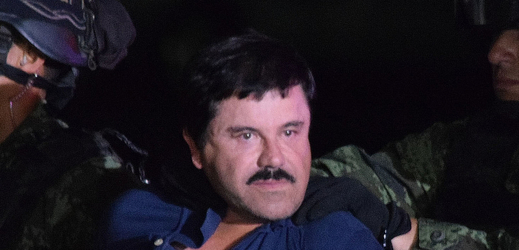 Narkobaron Joaquín Guzmán alias El Chapo (Prcek). 